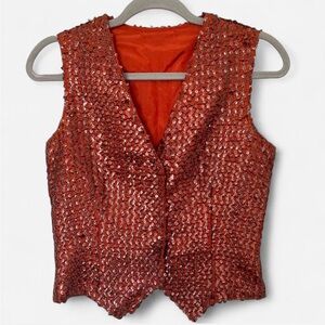 Vintage Sequin Vest